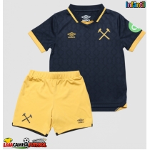 Camisa de Futebol West Ham United Mateus Fernandes #18 Equipamento Alternativo Infantil 2025-26 Manga Curta (+ Calças curtas)